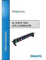 Philips Showline SL STRIP 10IP User Manual preview