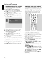 Preview for 50 page of Philips ShowView LX9000R Manual