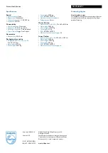 Preview for 2 page of Philips SHP5400/97 Specification Sheet