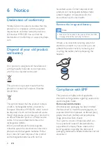 Preview for 10 page of Philips SHQ7900 User Manual