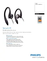 Preview for 1 page of Philips SHS3200 - Headphones - Over-the-ear Manual