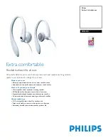 Preview for 1 page of Philips SHS3201 Specifications