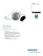 Preview for 1 page of Philips shs391 Specifications