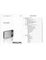 Philips SIC4523 User Manual предпросмотр