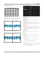 Предварительный просмотр 34 страницы Philips Signage solution BDL5588XH User Manual