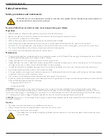 Preview for 2 page of Philips Signage Solutions 55BDL3005X User Manual