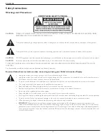 Предварительный просмотр 2 страницы Philips Signage Solutions BDL3250EL User Manual