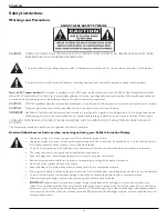 Предварительный просмотр 2 страницы Philips Signage Solutions BDL6520EL User Manual