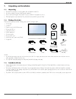 Предварительный просмотр 9 страницы Philips Signage Solutions BDL6520EL User Manual