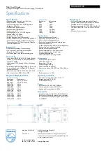 Предварительный просмотр 3 страницы Philips Signage Solutions BDL6524ET Specifications