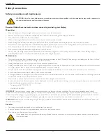 Preview for 2 page of Philips Signage Solutions BDL9870EU User Manual