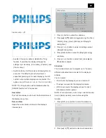 Предварительный просмотр 23 страницы Philips Signage Solutions E-Line Display BDL5551EL/00 Service Monitor