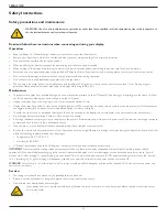 Preview for 2 page of Philips SignageSolutions 98BDL4150D User Manual