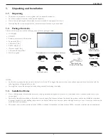 Предварительный просмотр 9 страницы Philips SignageSolutions BDL5586XL User Manual