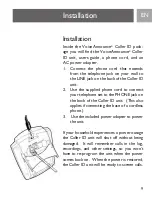 Preview for 9 page of Philips SJA9191 - Call Waiting Caller ID User Manual