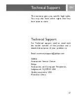 Preview for 27 page of Philips SJA9191 - Call Waiting Caller ID User Manual