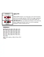 Philips SJB2191/37 Datasheet preview