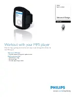 Philips SJM2007 Specifications preview