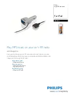 Предварительный просмотр 1 страницы Philips SJM3130 s Specifications