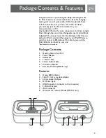 Предварительный просмотр 3 страницы Philips SJM3140 - Digital Player Docking Station User Manual