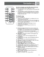 Предварительный просмотр 19 страницы Philips SJM3140 - Digital Player Docking Station User Manual