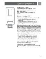 Предварительный просмотр 69 страницы Philips SJM3140 - Digital Player Docking Station User Manual