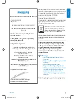 Preview for 5 page of Philips SJM3151 User Manual