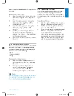 Preview for 21 page of Philips SJM3151 User Manual