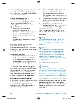 Preview for 38 page of Philips SJM3151 User Manual