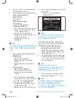 Preview for 174 page of Philips SJM3151 User Manual