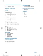 Preview for 184 page of Philips SJM3151 User Manual