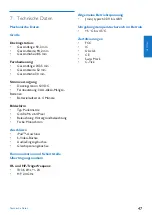 Preview for 47 page of Philips SJM3152 User Manual