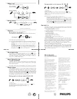 Preview for 2 page of Philips skip 100 User Manual