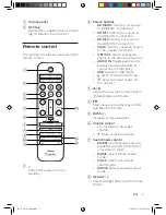 Предварительный просмотр 7 страницы Philips SkyQuake B8 User Manual