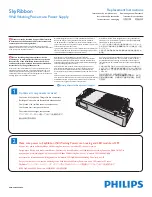 Philips SkyRibbon Replacement Instructions Manual preview