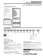 Preview for 2 page of Philips Skyway SKS2GPK2FT Specification