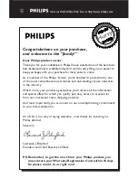 Предварительный просмотр 3 страницы Philips SL-0347/17-1 User Manual