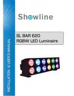 Предварительный просмотр 1 страницы Philips SL BAR 620 Installation & User Manual