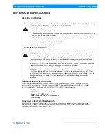 Preview for 3 page of Philips SL NITRO 510 Installation And User Manual