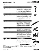 Preview for 3 page of Philips SL111A2 Specification