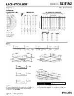 Preview for 4 page of Philips SL111A2 Specification