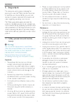 Preview for 3 page of Philips SmartControl Lite 233V5QABP User Manual