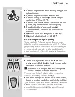 Preview for 43 page of Philips SmartTouch-XL HQ9190CC User Manual