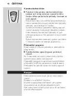 Preview for 46 page of Philips SmartTouch-XL HQ9190CC User Manual