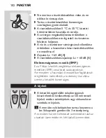 Preview for 100 page of Philips SmartTouch-XL HQ9190CC User Manual