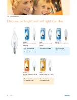 Предварительный просмотр 5 страницы Philips Softer Decorative Light Brochure