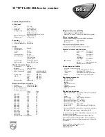 Preview for 2 page of Philips SoHo 150S4FG Specifications