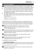 Preview for 11 page of Philips Sonicar AirFloss Ultra HX8331/11 User Manual