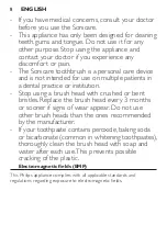 Preview for 8 page of Philips Sonicare 3 Series User Manual