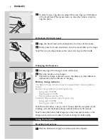 Предварительный просмотр 6 страницы Philips SONICARE 700 SERIES User Manual